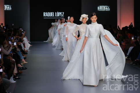 Raquel López, nominada a Mejor Desfile en el escaparate internacional de la moda nupcial de Barcelona