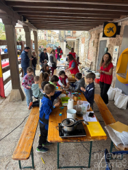 Los niños de Tendilla fueron los primeros en disfrutar del ‘Territorio Joven’ de FADETA