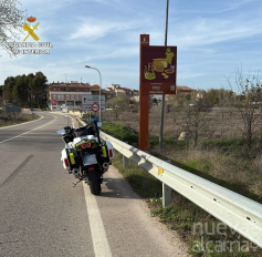 Tres detenidos en Pioz por circular con vehículo robado tras fugarse en un control y 
