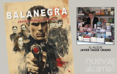 El periodista Javier Yagüe presenta en Guadalajara su segunda novela, Balanegra, el 6 de junio