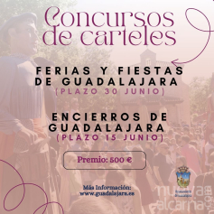 Guadalajara busca la imagen de sus Ferias y Encierros 2025: abiertos los concursos de carteles