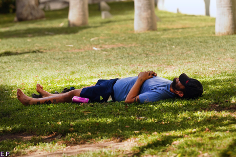 El calor anómalo para mayo continuará hasta el lunes, con hasta 10ºC por encima de lo normal en toda España
