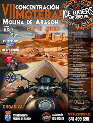 VII Concentración motera Ice Riders en Molina de Aragón