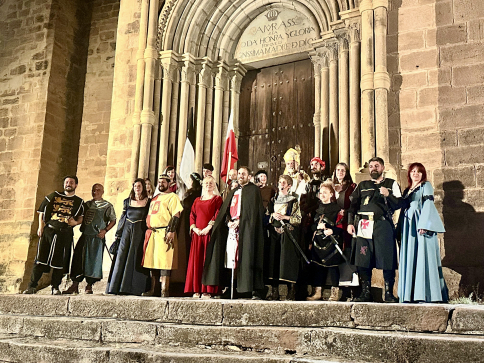La Feria Medieval de las Tres Culturas ilumina Molina de Aragón