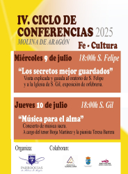 Ciclo de Conferencias en Molina de Aragón