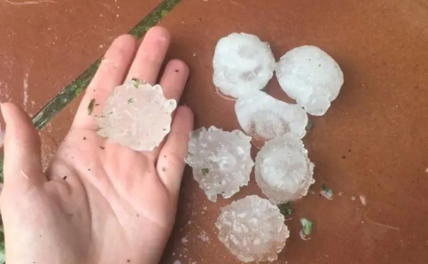 Que no te engañe el calor, en cualquier momento puede haber granizada