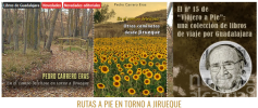 El profesor Pedro Carrero presenta su nuevo libro sobre rutas en torno a Jirueque en Guadalajara