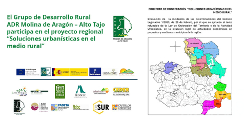 La Comarca de Molina de Aragón – Alto Tajo participa en el proyecto regional “Soluciones urbanísticas en el medio rural”