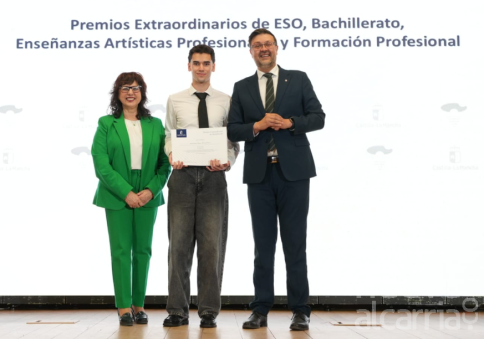 Alejandro Ranz Remartínez, primer Premio Extraordinario de Bachillerato de Castilla-La Mancha