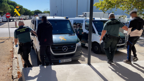Cae una organización criminal dedicada al robo en camiones en Guadalajara, Madrid y Toledo
