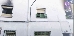 Uno de los inquilinos de la vivienda incendiada en Mondéjar sigue en estado 