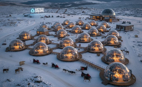 El Señorío de Molina albergará 'Ártico Dreams', un innovador resort con 40 iglúes transparentes