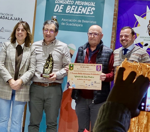 Molina de Aragón destaca en la entrega de premios de los belenes artísticos provinciales