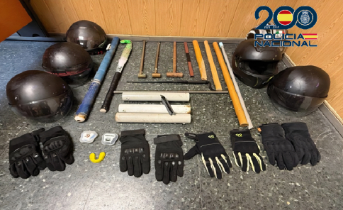 La Policía Nacional detiene a 162 personas por incidentes violentos en el fútbol, entre ellos a varios de la región