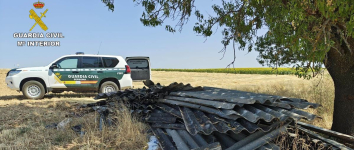 Vertido a la naturaleza fibrocemento equivalente a 2 piscinas olímpicas en 18 puntos de la provincia