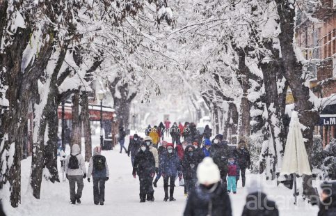 Aviso amarillo en Guadalajara por nevadas