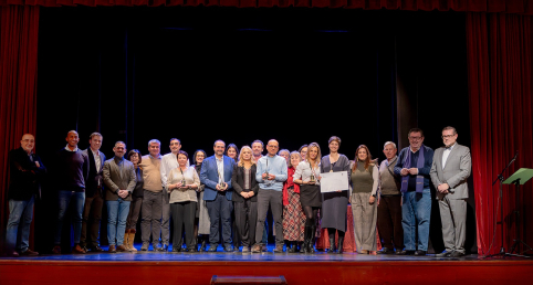 La periodista Beatriz Palancar recoge el premio Libertad de Expresión