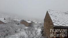 Aviso amarillo por nieve este martes en la Serranía de Guadalajara y desde la medianoche en las Parameras de Molina
