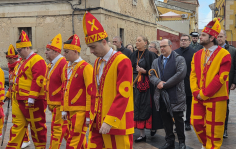 Representantes institucionales asisten a las fiestas de San Blas en Albalate de Zorita