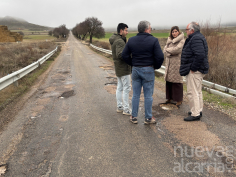 El PP denuncia el estado “peligroso” de la carretera CM-2054 en Illana y exige su reparación