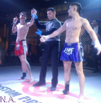 Aitor Gandul debuta como profesional en Kick Boxing