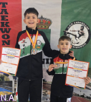 Doble bronce para el Taekwondo Cabanillas en el Campeonato de España Precadete