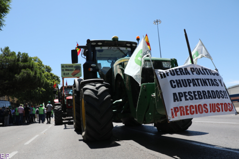 Agricultores, ganaderos y tractores marchan desde Guadalajara este miércoles a Madrid por la PAC y Mercosur