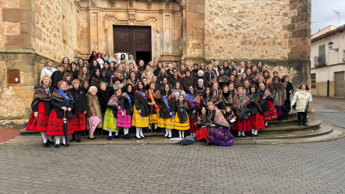 Jadraque clausura el ciclo de las cofradías de invierno con la festividad de Santa Águeda