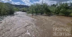 Seis puntos de la red fluvial de Guadalajara, en nivel rojo por caudales elevados