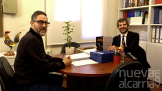 El alcalde de Brihuega plantea al ministro de Cultura nuevos proyectos para convertir el municipio en foco de creación artística