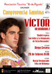 Brihuega acoge el 28 de febrero una conferencia del torero Víctor Hernández sobre San Isidro y su temporada