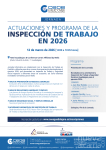 CEOE-CEPYME Guadalajara convoca una jornada sobre las prioridades de la Inspección de Trabajo en 2026