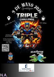 El Club Velociraptor organiza ‘Triple Challenge’, una nueva prueba en la ciudad que combina natación, fuerza y carrera