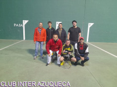 Romanones A casi asegura el liderato en la Liga Provincial de Frontenis de Guadalajara