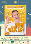 El monologuista Santi Rodríguez aterriza este viernes en Marchamalo con su último monólogo '¿Nos damos un viaje?'