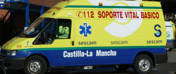  Cinco personas hospitalizadas tras un accidente de tráfico en Valdelosllanos