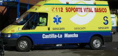  Cinco personas hospitalizadas tras un accidente de tráfico en Valdelosllanos
