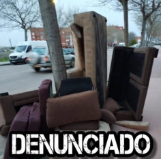 Nuevas denuncias en Azuqueca por enseres y basura en la vía pública