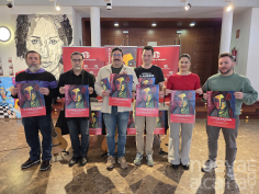 Josemi Carmona, el Yiyo y Carlos de Jacoba, en el VI Festival AzuQUÉflamenca