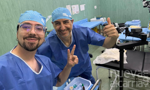 Un enfermero de Cabanillas participa en una misión solidaria en Mozambique, operando a más de 400 personas de cataratas