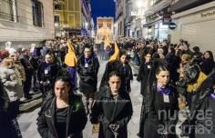 La procesión de María Santísima de la Misericordia recorrió el centro de Guadalajara