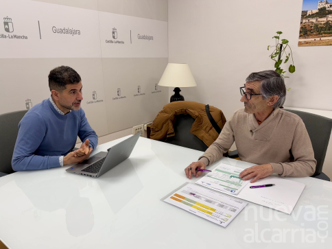 La Junta concreta con el alcalde de Trijueque los detalles de la futura línea Astra