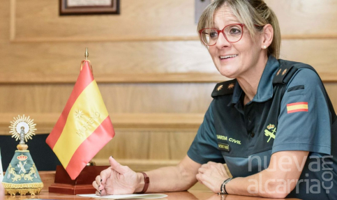 Cristina Moreno, exjefa de la Comandancia, se convierte en la segunda mujer coronel en la historia de la Guardia Civil