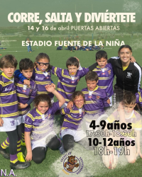 El rugby abre sus puertas a los más jóvenes en Guadalajara