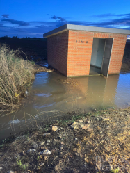 La MAS informa de una nueva incidencia junto a la nave de mantenimiento de Redes, en Yunquera