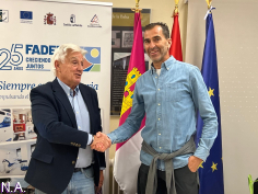 FADETA firma un convenio de patrocinio con el triatleta paralímpico Dani Molina