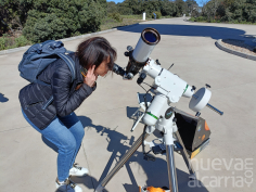 AstroGuada celebra este sábado una observación pública desde el Parque de la Concordia para ver el Sol