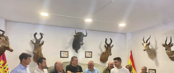  Illana pone en valor la actividad cinegética de la mano de Eugenio de Mora e Ismael Tragacete