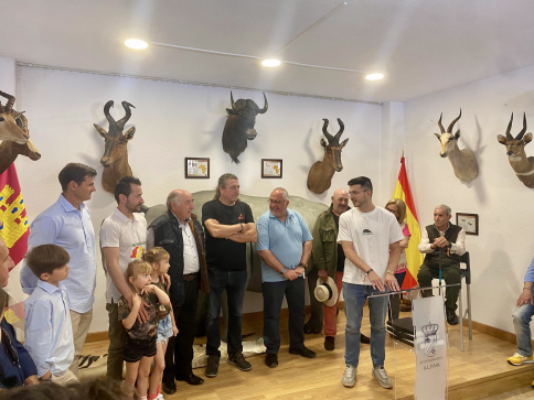  Illana pone en valor la actividad cinegética de la mano de Eugenio de Mora e Ismael Tragacete