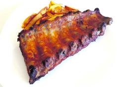 Costillas al horno 'efecto mantequilla'